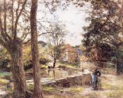 莱昂 奥古斯汀 莱尔米特 : The Laundress of Erlan Farm, Pas-de-Calais